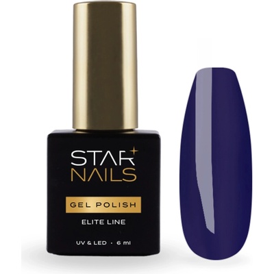 Polish Elite Line Uv Led gel Indigo Blue modrý gel lak 331 6 ml