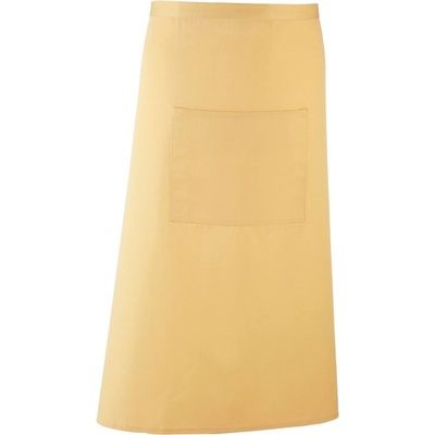 Premier Zástěra Colours PR 158 do pasu dlouhá COT-39015833899 Citronová