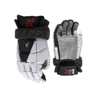 Knapper Hokejbalové rukavice Knapper AK7 SR, Senior, bílá, 15"