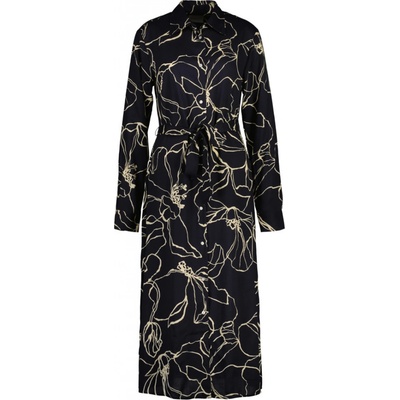 Gant Slim Line Drawing Shirt Dress čierna