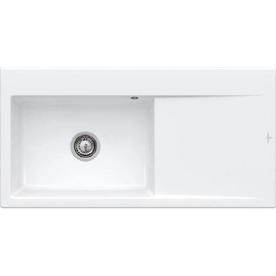 Villeroy & Boch Subway Style 60 Keramický dřez 1000x510 mm, CeramicPlus, alpská bílá