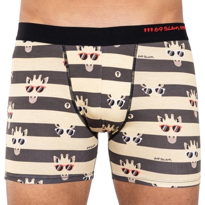 69slam Мъжки боксерки 69SLAM fit bamboo giraffe stripes 69slam | Mnogotsveten | МЪЖЕ | S