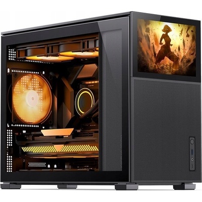 Jonsbo D31 MESH Screen Tempered Glass Black