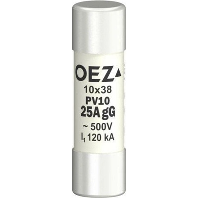OEZ PV10 25A gG Pojistková vložka