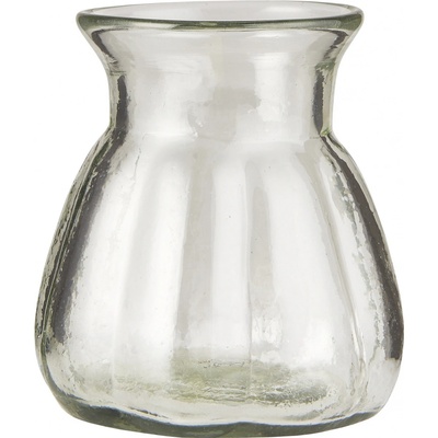 IB LAURSEN Sklenená váza Vide Grooves Handblown