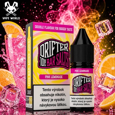 Juice Sauz Drifter Bar Salts Pink Lemonade 10 ml 10 mg