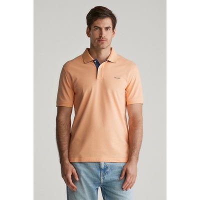 Gant reg shield SS pique Polo peachy orange