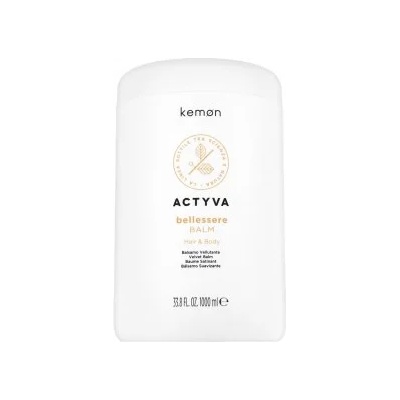 Kemon Actyva Bellessere Balm Подхранващ балсам за коса и тяло 1000 ml