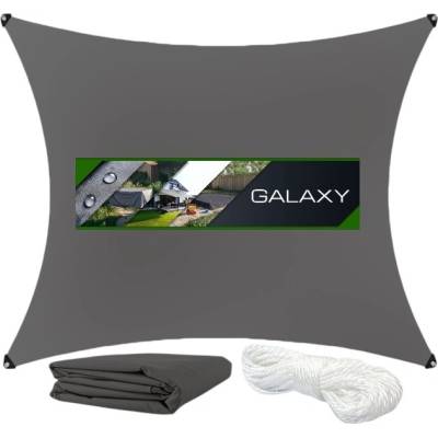 Zahradní plachta Galaxy voděodolná šedá 3x3 m