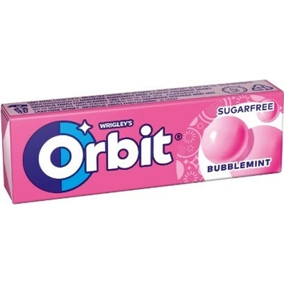 Orbit BubbleMint žuvačky 14 g