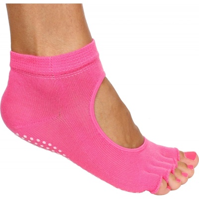 Merco Grippy S2 ponožky na jogu bezprsté ružová