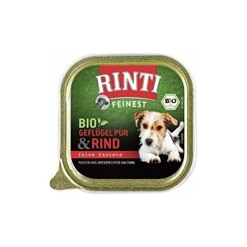 Rinti Feinest Bio Adult Dog drůbeží a hovězí 150 g