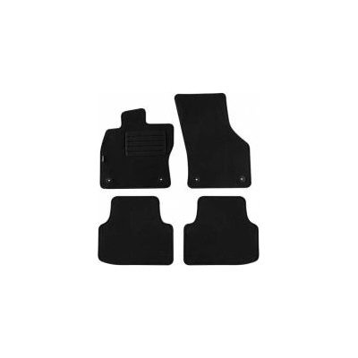 Petex Мокетени стелки Petex съвместими с Skoda Octavia III Седан след 02/2013 година/Комби след 05/2013 година 4 части