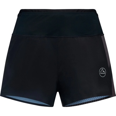 La Sportiva Мъжки панталон за бягане La Sportiva Flow 3 Short Running trousers - Black / Chalk (027-1054-0113)