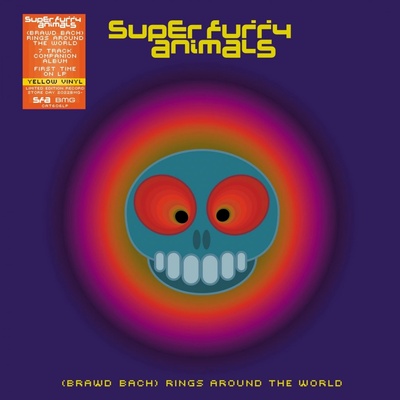 Super Furry Animals, - BRAWD BACH RINGS AROUND THE WORLD LP