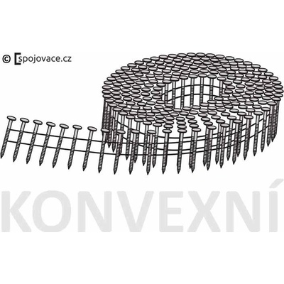 Bostitch Konvexní hřebíky typ N55 ve svitku (2,03), délka 30 mm, 28000 Ks