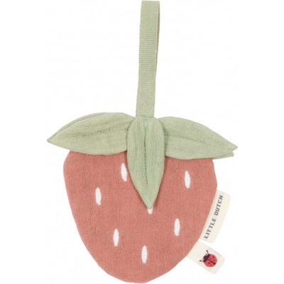 Little Dutch Prívesok na cumlík Strawberry