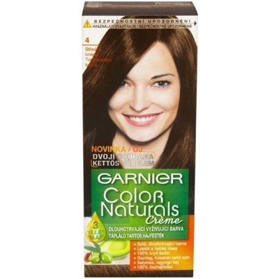 Garnier Color Naturals středně hnědá 4