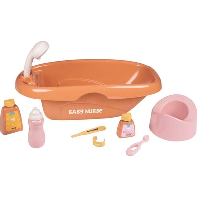 Smoby BN Vanička pre bábiky s príslušenstvom 42x13x23 krémová