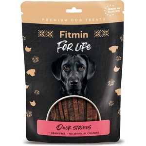 Dibaq Fitmin For Life Лакомство за кучета с патешки лентички 70 g