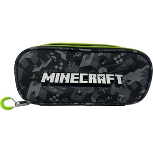 GIM Овален несесер Gim Minecraft - Camo Terra, 1 цип (316-02144)