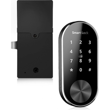 TTLock eлектронна смарт брава с код и RFID чипове ( карти) за касети и мебелни шкафове - ASD Q20 (CNL001)