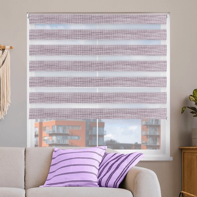 FOA Roleta Deň a noc, STANDARD Sivý melír, A 029 52 x 240 cm