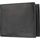 Peňaženky Bugatti pánska peňaženka Sempre 49117901 Black