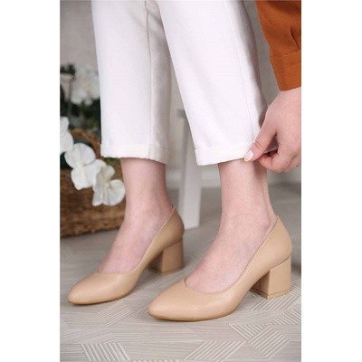 Moda Trend Дамски обувки - Бежови #311665 (311665_Бежов)