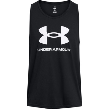 Image 1 of Under Armour Men's Sportstyle Logo Vest - Black/White