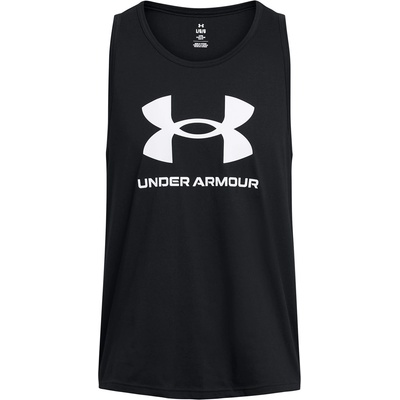 Under Armour Men's Sportstyle Logo Vest - Black/White
