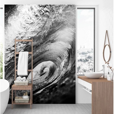 Gario Fototapeta Čiernobiela vlna Materiál: Vliesová, rozmery 100 x 140 cm