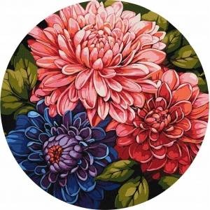 Ideyka Painting by numbers - Colorful bouquet d39cm