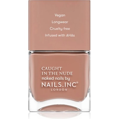 Nails Inc. Nails Inc. Caught in the nude лак за нокти цвят Turks and caicos beach 14ml