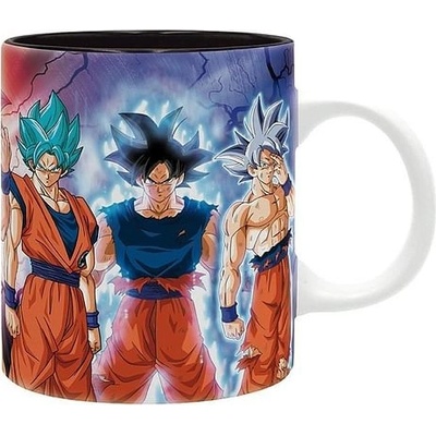 ABYstyle hrnek Dragon Ball transformácie Goku 320 ml