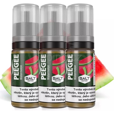 PeeGee Salt Watermelon 3 x 10 ml 20 mg
