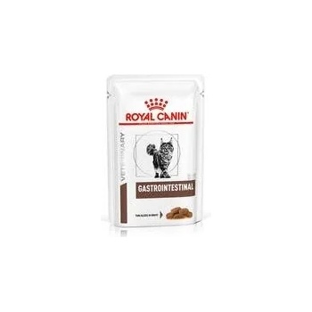 Royal Canin GastroIntestinal Cat - предназначена за лечение на остри чревни разстройства, свързани с недоброто усвояване на хранителните вещества, а също така за подобряване на възстановяването след боледуване 85 гр