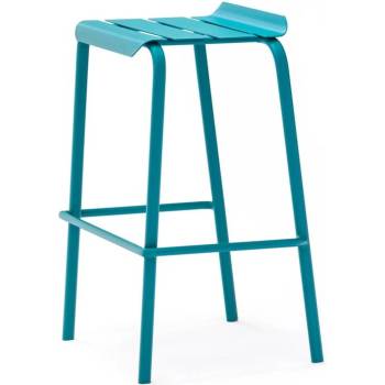 Ezeis Alicante zahradní barová židle modrá