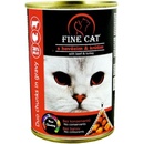 Fine Cat pro kočky DUO Hovězí s Krůtím 415 g