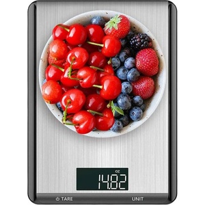  Електронна кухненска везна ScaleMate, До 10кг. , LCD дисплей, 7 мерни единици (SF-44) Кухненски везни