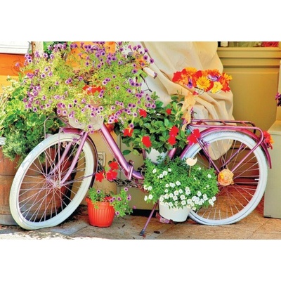 Magnolia Bicykel s kvetmi 1000 dielov