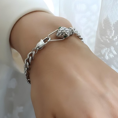 HARAHU Гривна sn-28455 - Сребърна kp28455 (sn-28455)