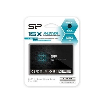 Silicon Power S55 120GB, 2,5" SATAIII, SP120GBSS3S55S25