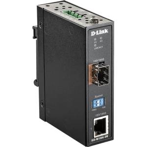 D-Link ИНДУСТРИАЛЕН МЕДИЕН КОНВЕРТОР sfp sfp - 1g ethernet dis-m100g-sw (dis-m100g-sw)