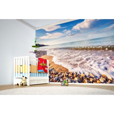 Dimex MA-5-3225 Samolepicí vliesová fototapeta na zeď Makauda Beach Sicílie rozměry 375 x 250 cm