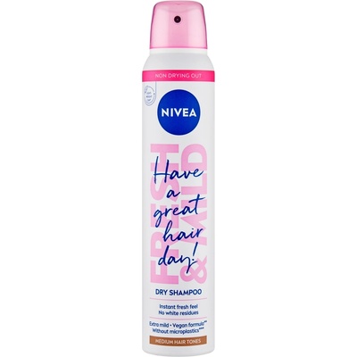 Beiersdorf NIVEA СУХ ШАМПОАН 200 МЛ СУХ ШАМПОАН ЗА РУСА КОСА