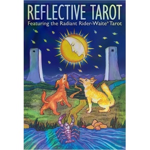 US Games Оригинални мини карти Таро Reflective Tarot featuring the Radiant Rider-Waite Tarot
