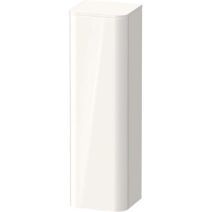 Duravit Happy D. 2 Plus - Висок шкаф 134x40x36 см, панти отляво, бял с висок гланц HP1261L2222 (HP1261L2222)