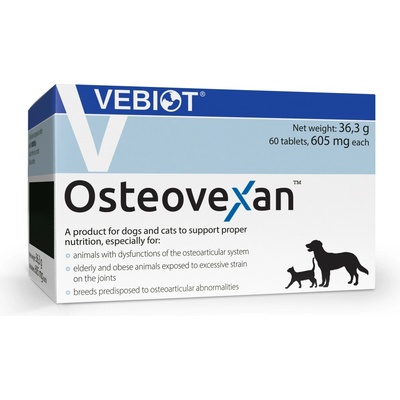 Osteovexan pro psy a kočky 60 tbl Vebiot