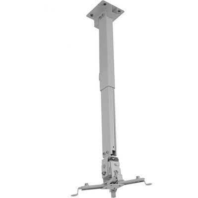 Blackmount Стойка за проектор на тавана gatv2, регулируема, 63-100 см, макс. 15 кг, бяла (suppro-bm-gatv2alb)